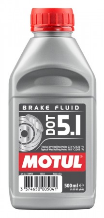 MOTUL DOT 5.1 BRAKE FLUID 0.5L
