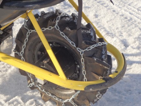 Kjetting til 10 cm hjul