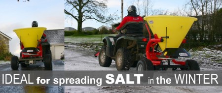 QuadX - 320L salt spreder