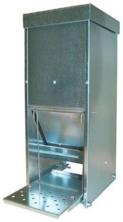 FÒRSILO GALVANISERT ROTTESIKKER F/HØNS - 10 KG
